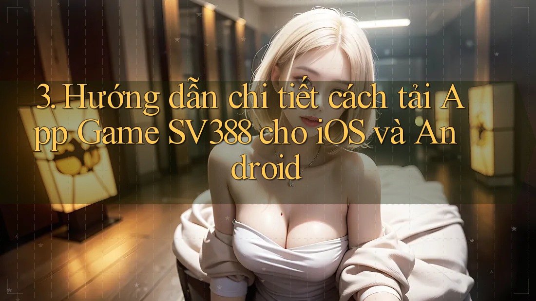 3. Hướng dẫn chi tiết cách tải App Game SV388 cho iOS và Android 3. Hướng dẫn chi tiết cách tải App Game SV388 cho iOS và Android