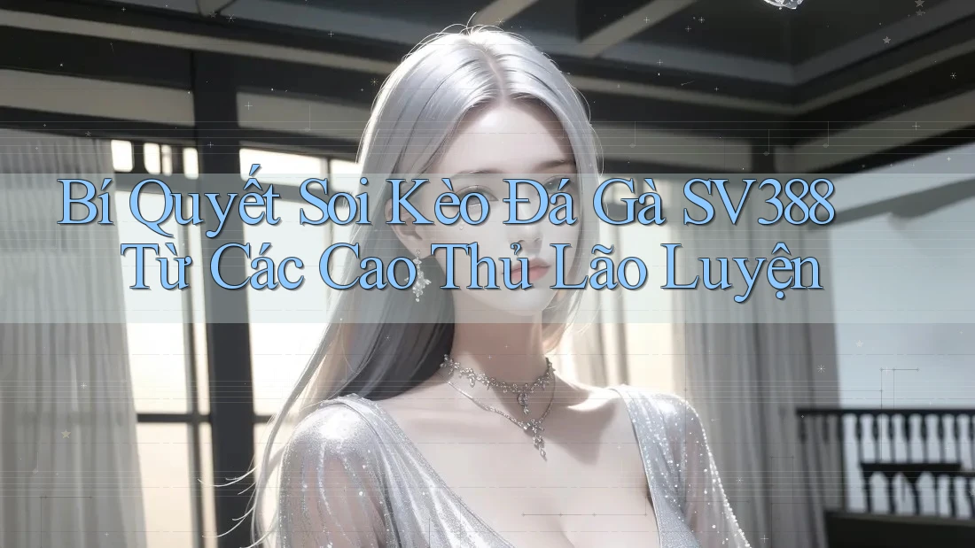 Bí Quyết Soi Kèo Đá Gà SV388 Từ Các Cao Thủ Lão Luyện Bí Quyết Soi Kèo Đá Gà SV388 Từ Các Cao Thủ Lão Luyện
