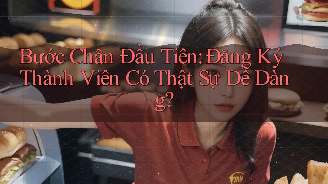 Bước Chân Đầu Tiên: Đăng Ký Thành Viên Có Thật Sự Dễ Dàng? Bước Chân Đầu Tiên: Đăng Ký Thành Viên Có Thật Sự Dễ Dàng?