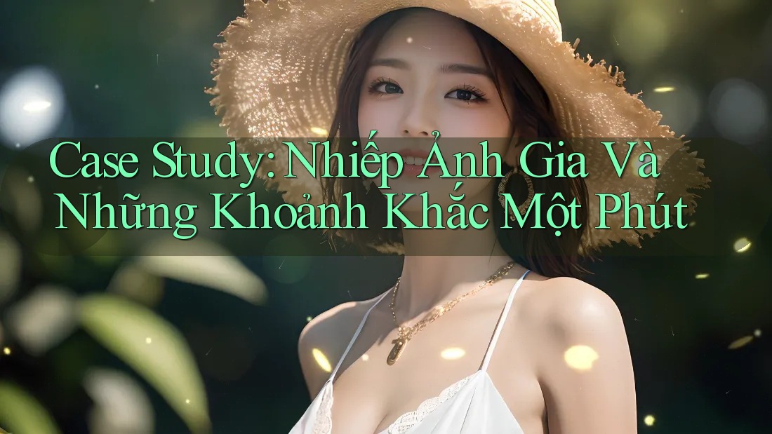 Case Study: Nhiếp Ảnh Gia Và Những Khoảnh Khắc Một Phút Case Study: Nhiếp Ảnh Gia Và Những Khoảnh Khắc Một Phút