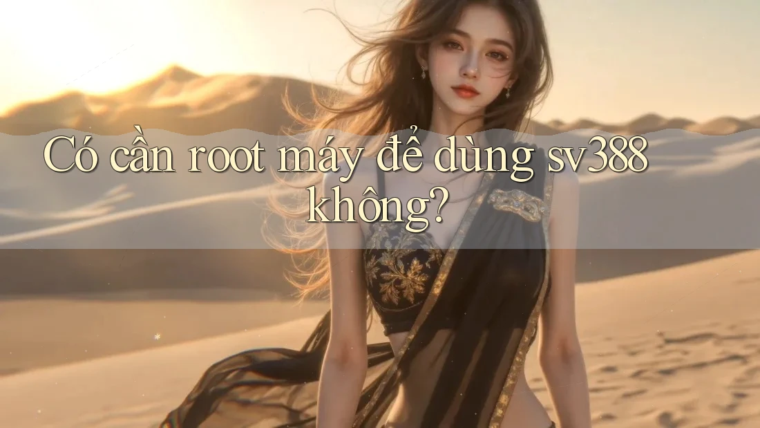 Có cần root máy để dùng sv388 không? Có cần root máy để dùng sv388 không?