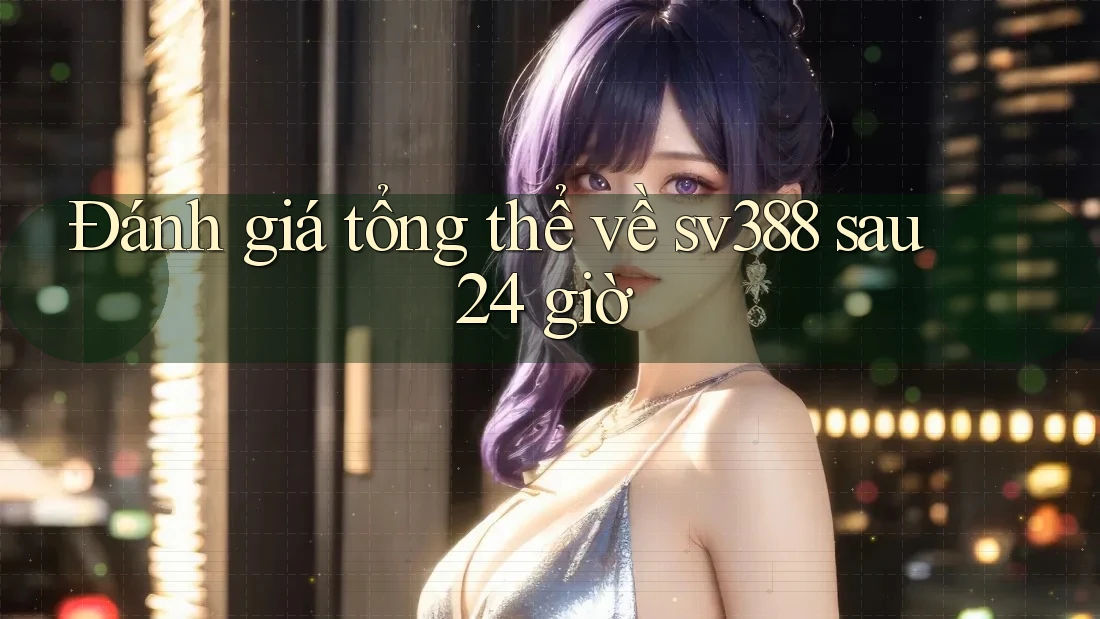 Đánh giá tổng thể về sv388 sau 24 giờ Đánh giá tổng thể về sv388 sau 24 giờ