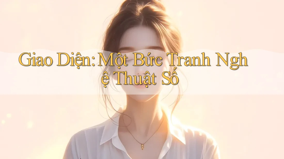 Giao Diện: Một Bức Tranh Nghệ Thuật Số Giao Diện: Một Bức Tranh Nghệ Thuật Số
