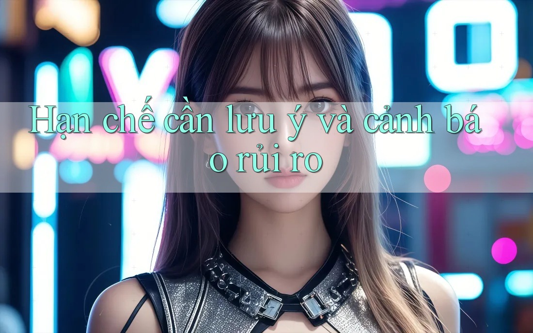 Hạn chế cần lưu ý và cảnh báo rủi ro Hạn chế cần lưu ý và cảnh báo rủi ro