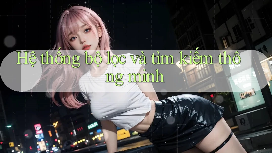 Hệ thống bộ lọc và tìm kiếm thông minh Hệ thống bộ lọc và tìm kiếm thông minh