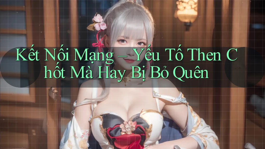 Kết Nối Mạng – Yếu Tố Then Chốt Mà Hay Bị Bỏ Quên