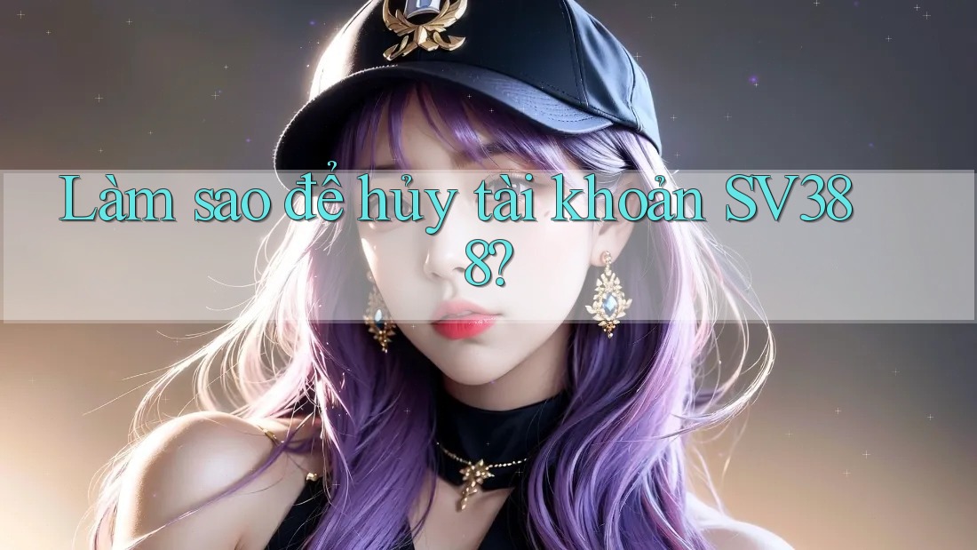 Làm sao để hủy tài khoản SV388?