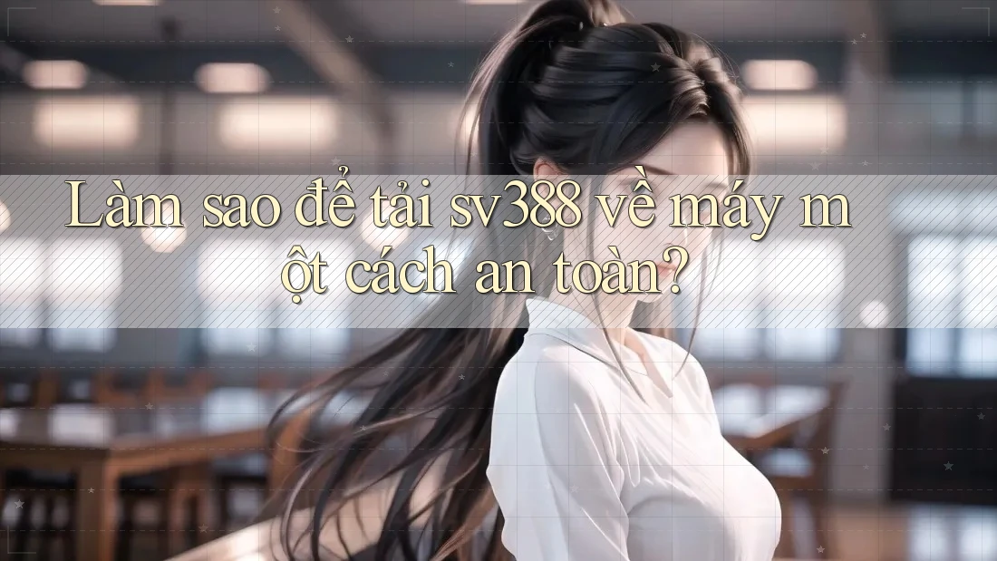 Làm sao để tải sv388 về máy một cách an toàn? Làm sao để tải sv388 về máy một cách an toàn?