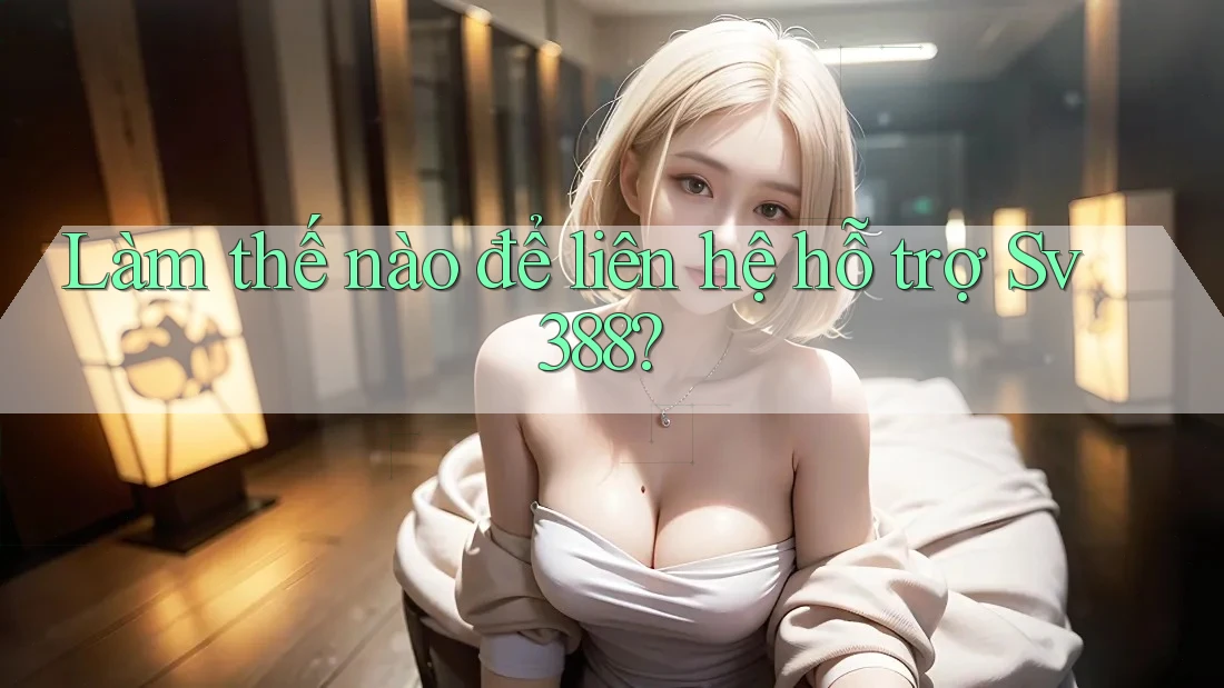 Làm thế nào để liên hệ hỗ trợ Sv388? Làm thế nào để liên hệ hỗ trợ Sv388?