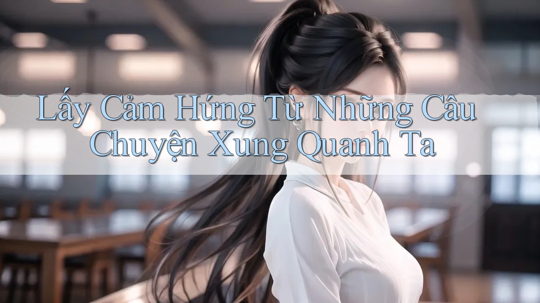Lấy Cảm Hứng Từ Những Câu Chuyện Xung Quanh Ta