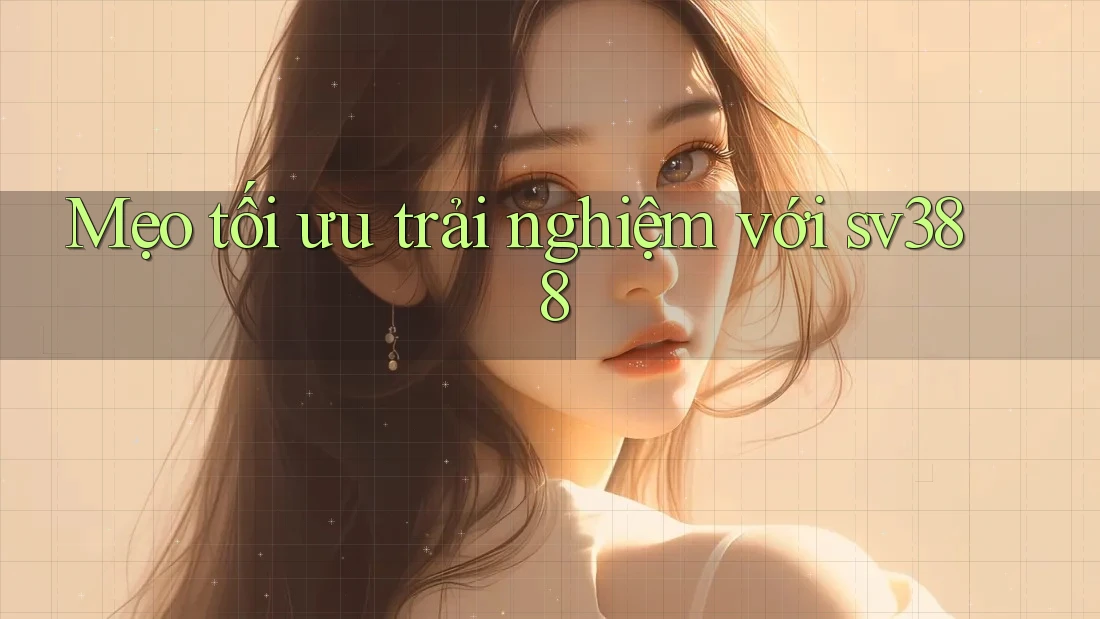 Mẹo tối ưu trải nghiệm với Sv388 Mẹo tối ưu trải nghiệm với Sv388