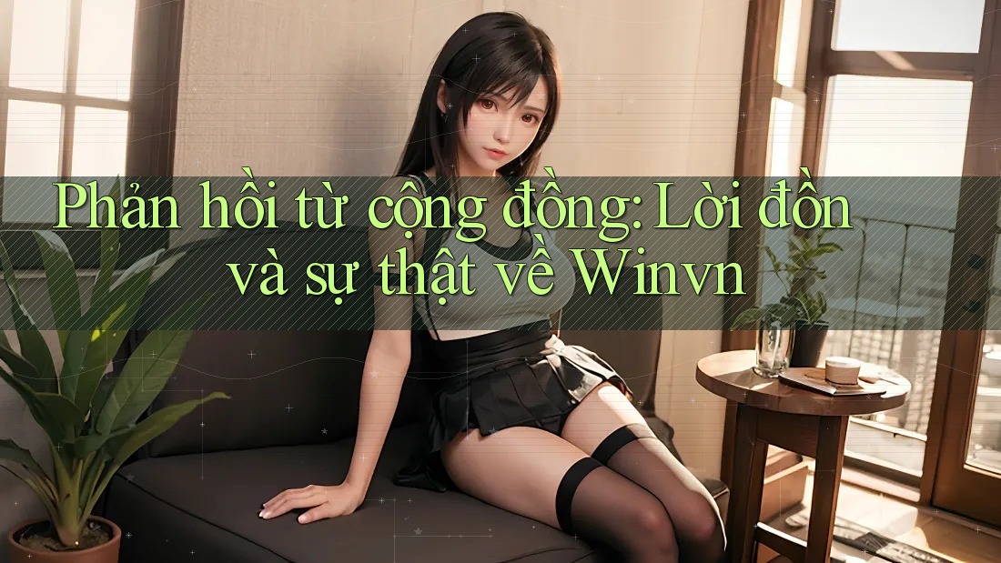 Phản hồi từ cộng đồng: Lời đồn và sự thật về Winvn Phản hồi từ cộng đồng: Lời đồn và sự thật về Winvn
