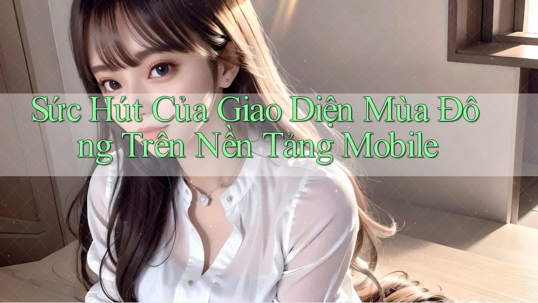 Sức Hút Của Giao Diện Mùa Đông Trên Nền Tảng Mobile