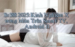 Sv388 2025 kinh nghiệm xương máu trên smart TV, Android 11