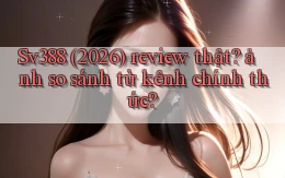 Sv388 (2026) review thật ảnh so sánh từ kênh chính thức