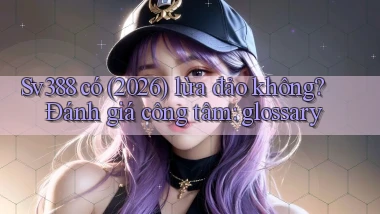 Sv388 có (2026) lừa đảo không đánh giá công tâm glossary