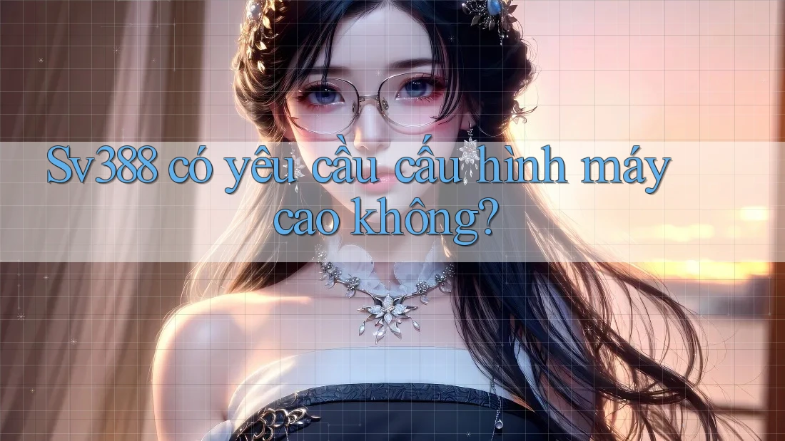 Sv388 có yêu cầu cấu hình máy cao không?