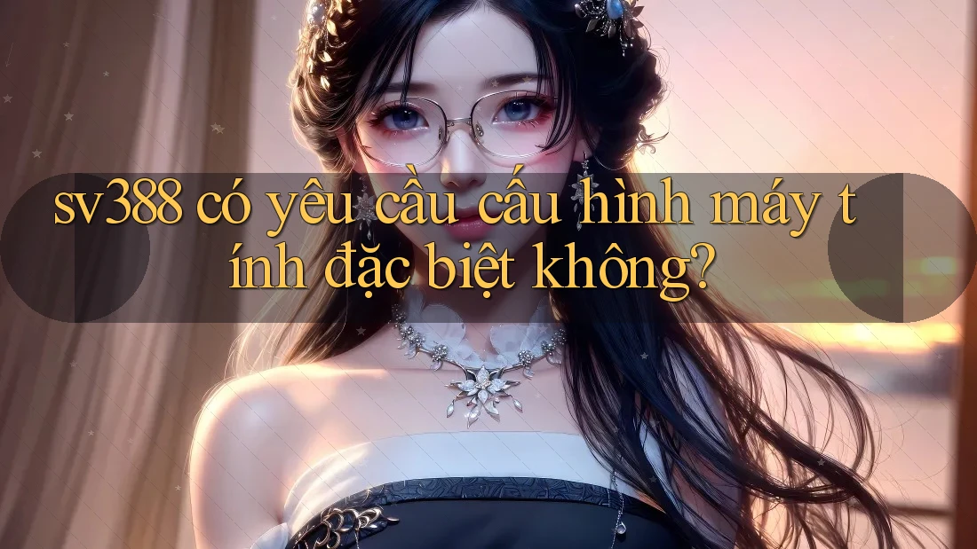 sv388 có yêu cầu cấu hình máy tính đặc biệt không?