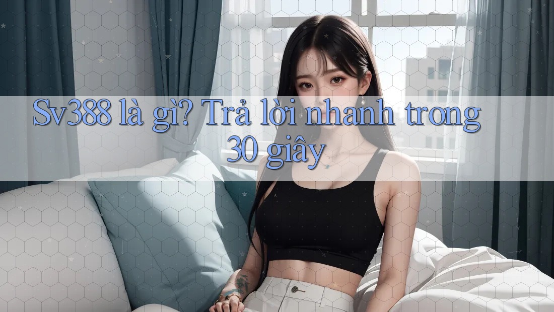 Sv388 là gì? Trả lời nhanh trong 30 giây Sv388 là gì? Trả lời nhanh trong 30 giây