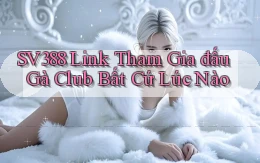 sv388  link tham gia đấu gà club bất cứ lúc nào