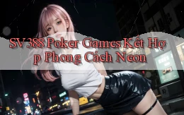 sv388  poker games kết hợp phong cách neon