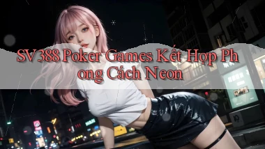 sv388  poker games kết hợp phong cách neon