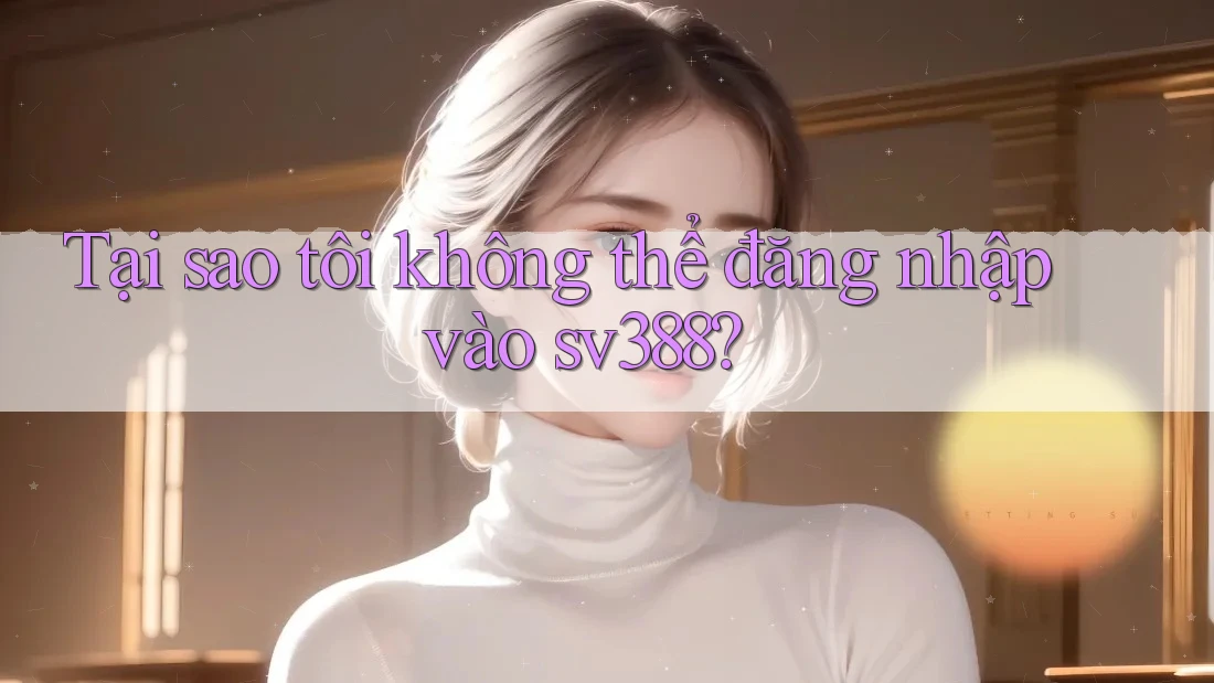 Tại sao tôi không thể đăng nhập vào sv388?