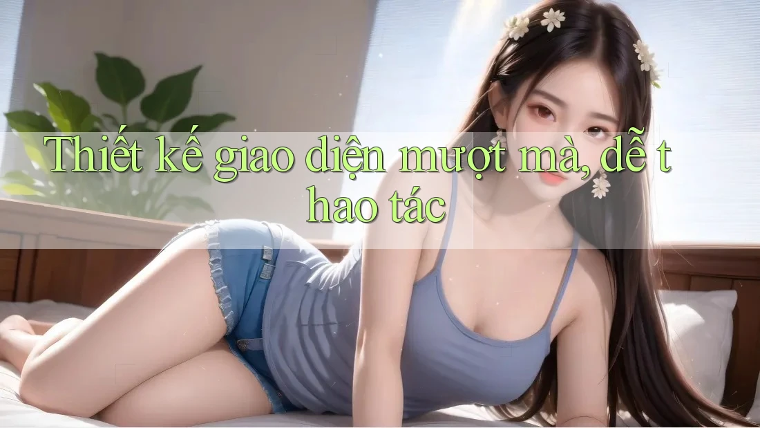 Thiết kế giao diện mượt mà, dễ thao tác