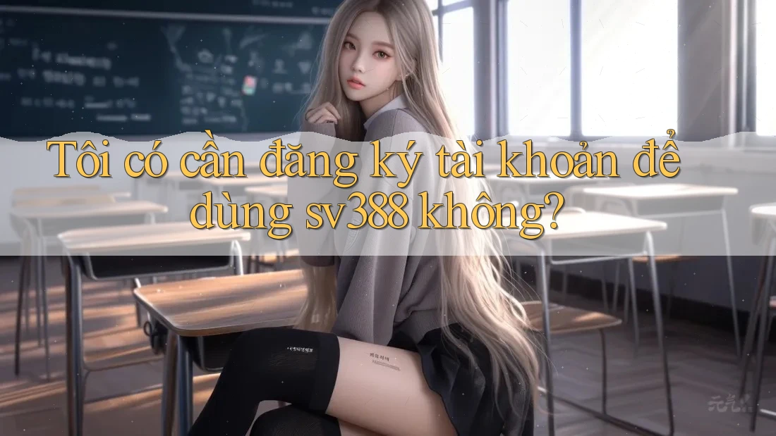 Tôi có cần đăng ký tài khoản để dùng sv388 không? Tôi có cần đăng ký tài khoản để dùng sv388 không?