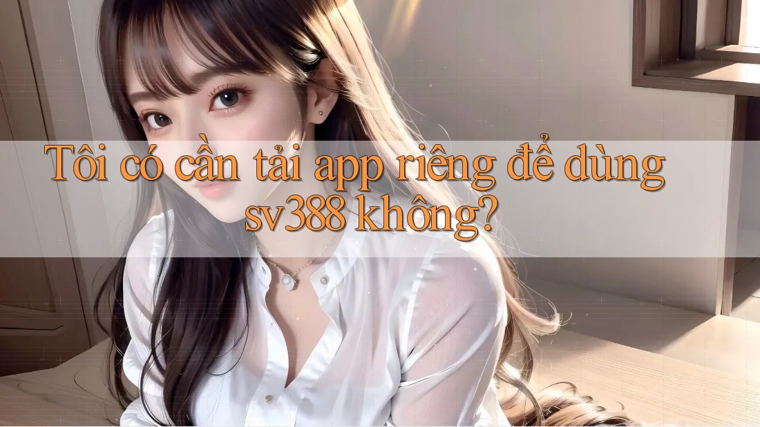 Tôi có cần tải app riêng để dùng sv388 không? Tôi có cần tải app riêng để dùng sv388 không?