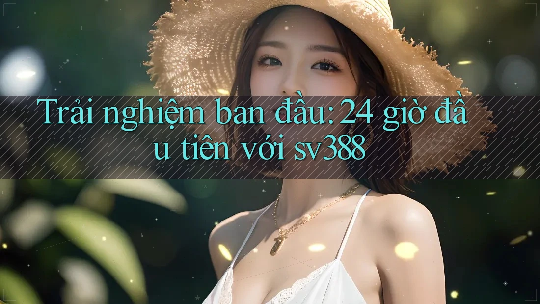 Trải nghiệm ban đầu: 24 giờ đầu tiên với sv388 Trải nghiệm ban đầu: 24 giờ đầu tiên với sv388