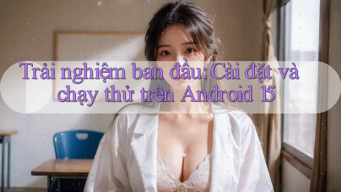 Trải nghiệm ban đầu: Cài đặt và chạy thử trên Android 15 Trải nghiệm ban đầu: Cài đặt và chạy thử trên Android 15
