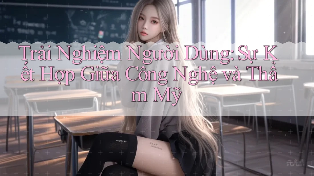 Trải Nghiệm Người Dùng: Sự Kết Hợp Giữa Công Nghệ và Thẩm Mỹ Trải Nghiệm Người Dùng: Sự Kết Hợp Giữa Công Nghệ và Thẩm Mỹ