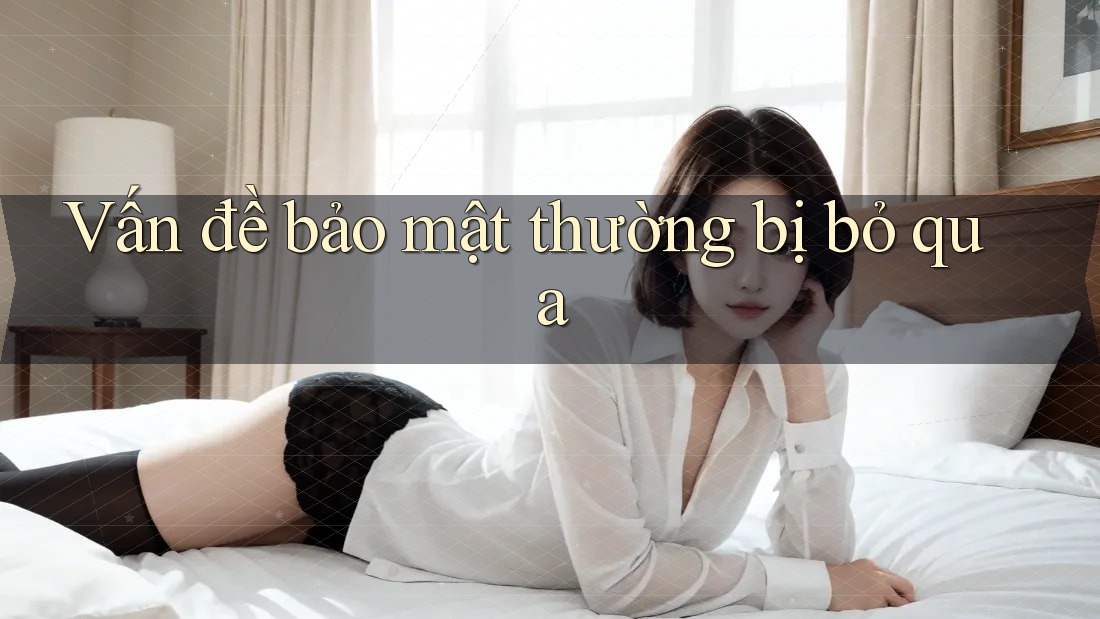 Vấn đề bảo mật thường bị bỏ qua Vấn đề bảo mật thường bị bỏ qua