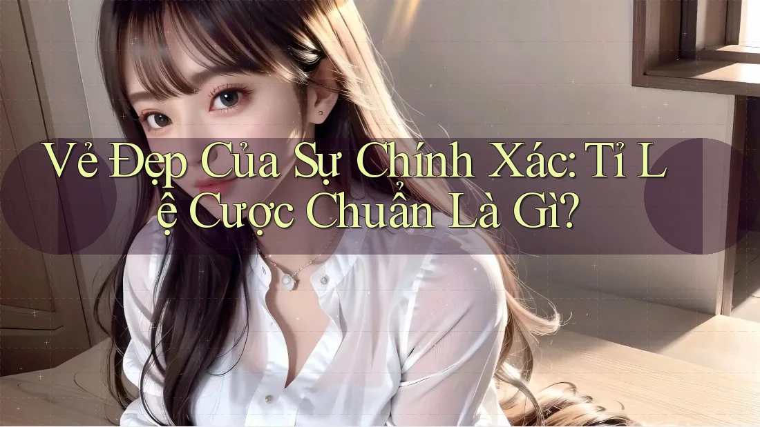 Vẻ Đẹp Của Sự Chính Xác: Tỉ Lệ Cược Chuẩn Là Gì? Vẻ Đẹp Của Sự Chính Xác: Tỉ Lệ Cược Chuẩn Là Gì?