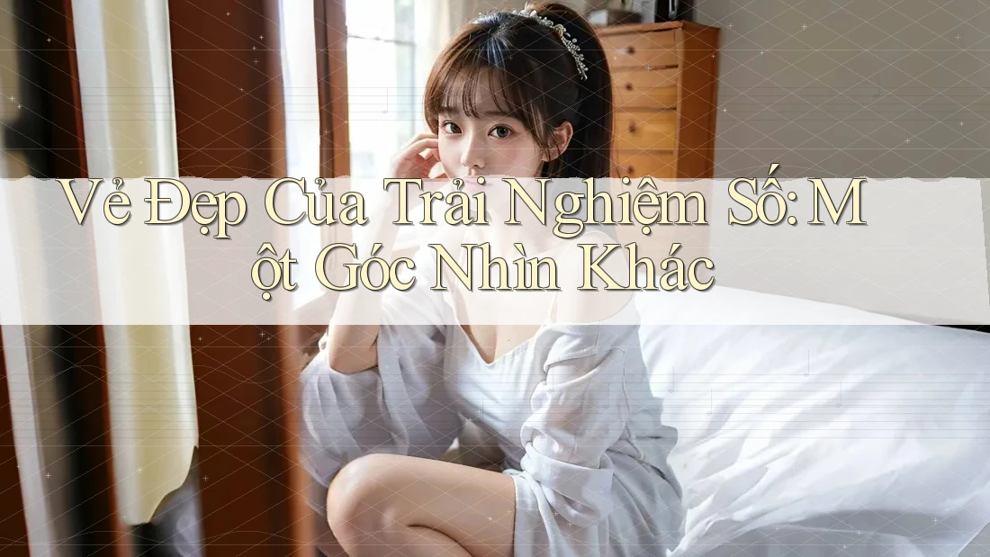 Vẻ Đẹp Của Trải Nghiệm Số: Một Góc Nhìn Khác